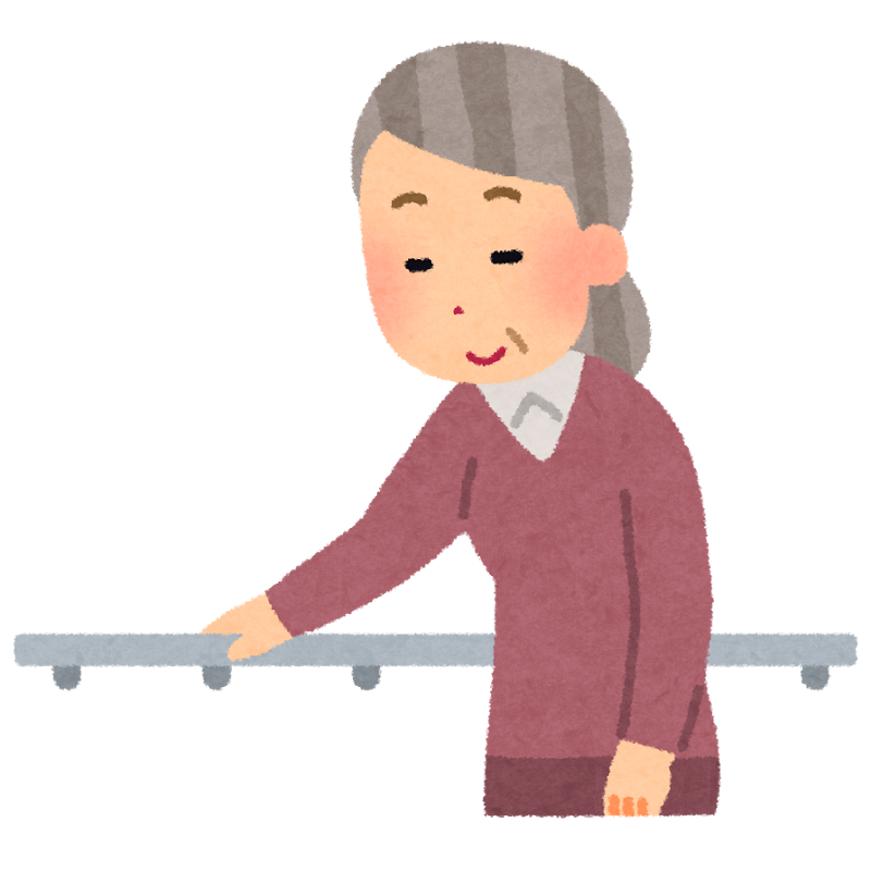 歩行の訓練イメージ