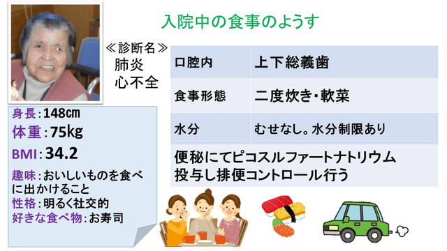 B氏の入所時の様子